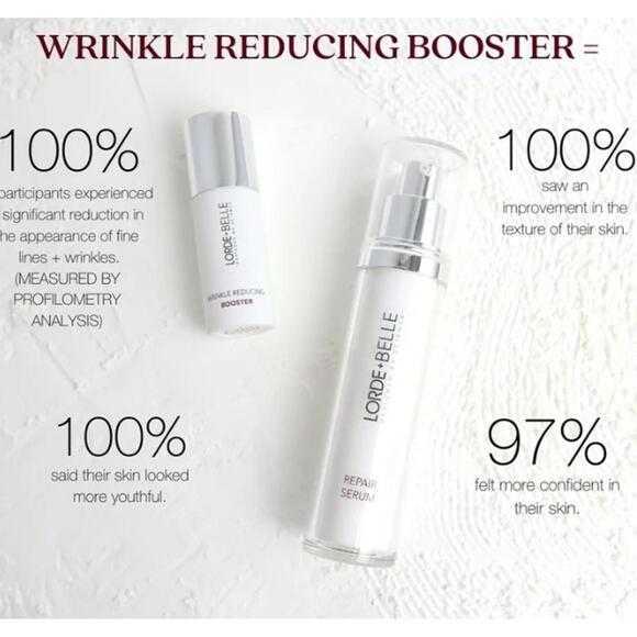 LORDE + BELLE:  Wrinkle Reducing Booster - CLEAN SKINCARE - MSRP $59 - Picture 2 of 2